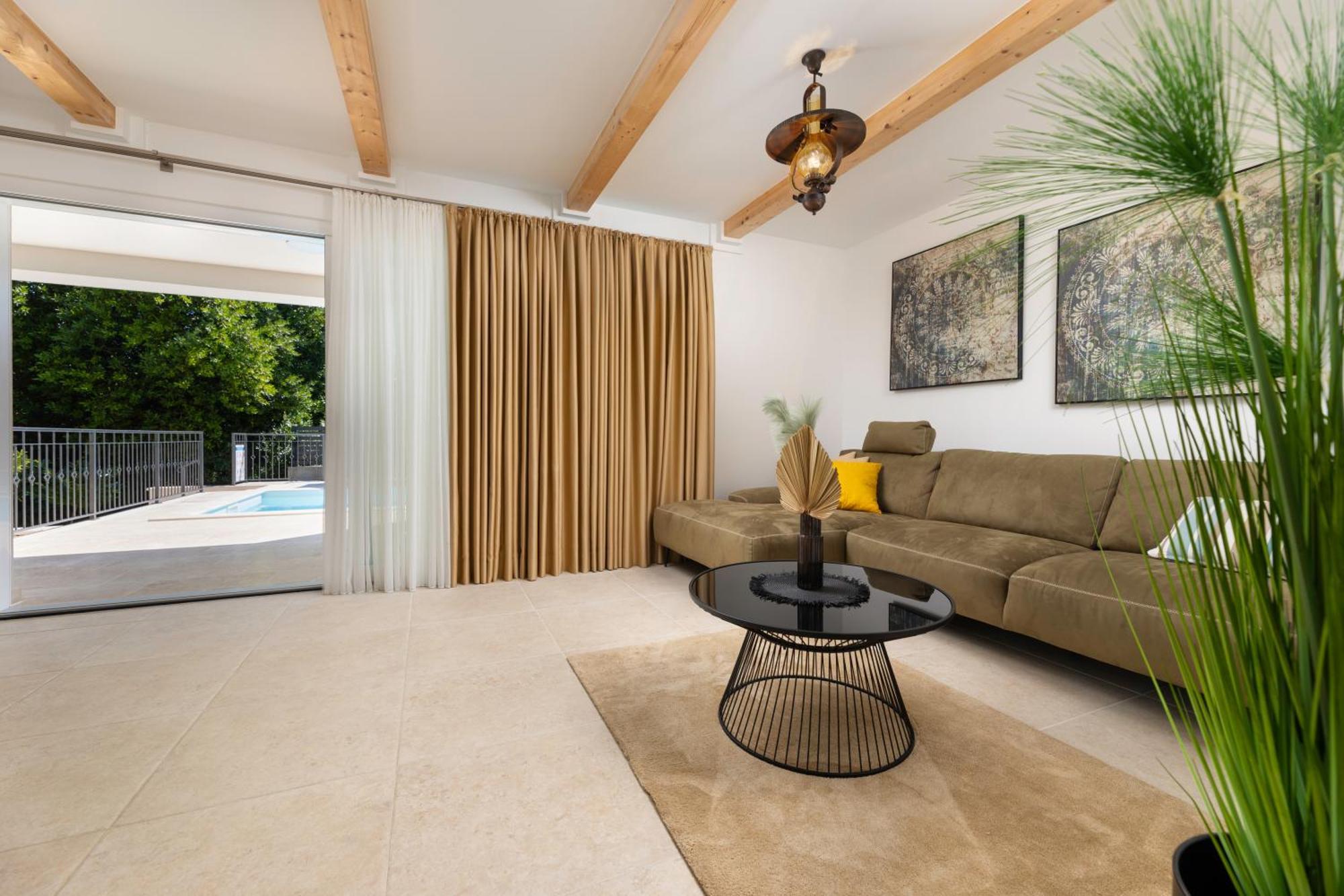 Villa Pafran With Heated Pool Krk Крк Экстерьер фото