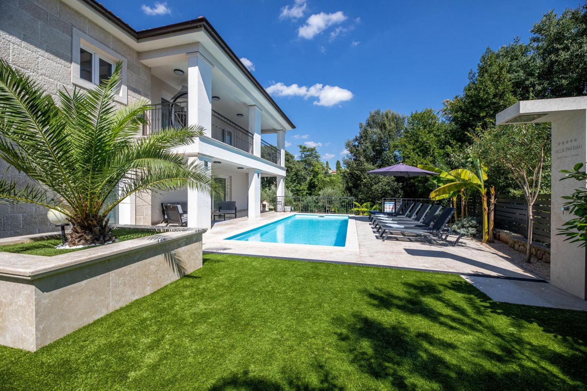 Villa Pafran With Heated Pool Krk Крк Экстерьер фото